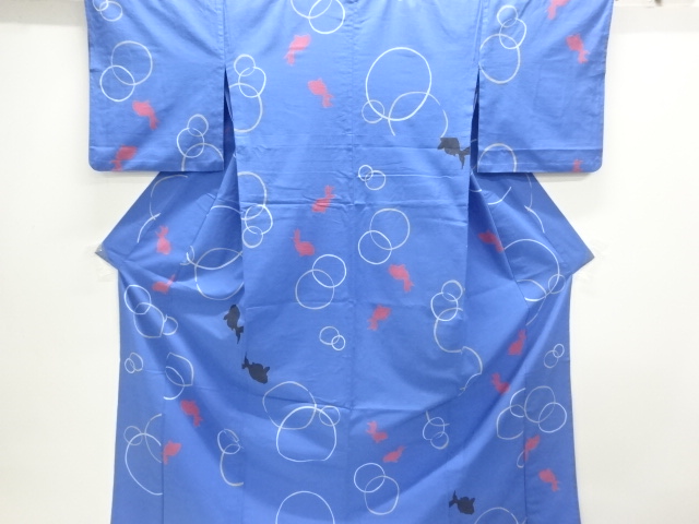 JAPANESE KIMONO / YUKATA / COTTON / GOLDFISH / TSUMORI CHISATO